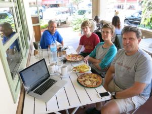 Lunch at Union Cafe in Moshi