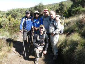 On the way down to Mandara