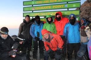 Team at Gilman's Point