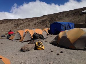 Camp at Kibo